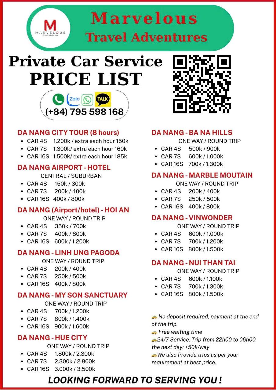 Hoi An City Tour flyer