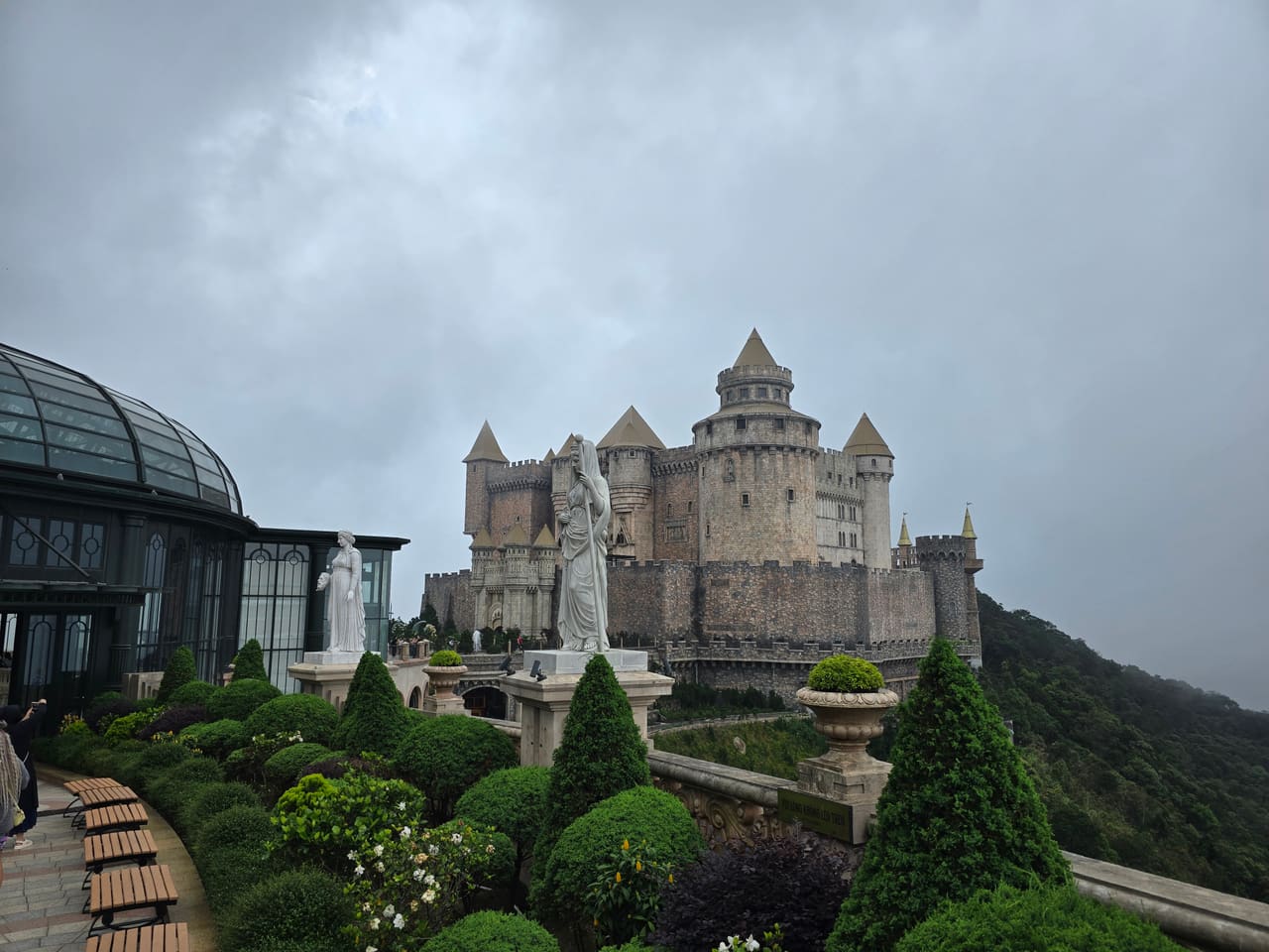 The French Village castle at Bà Nà Hills, Da Nang