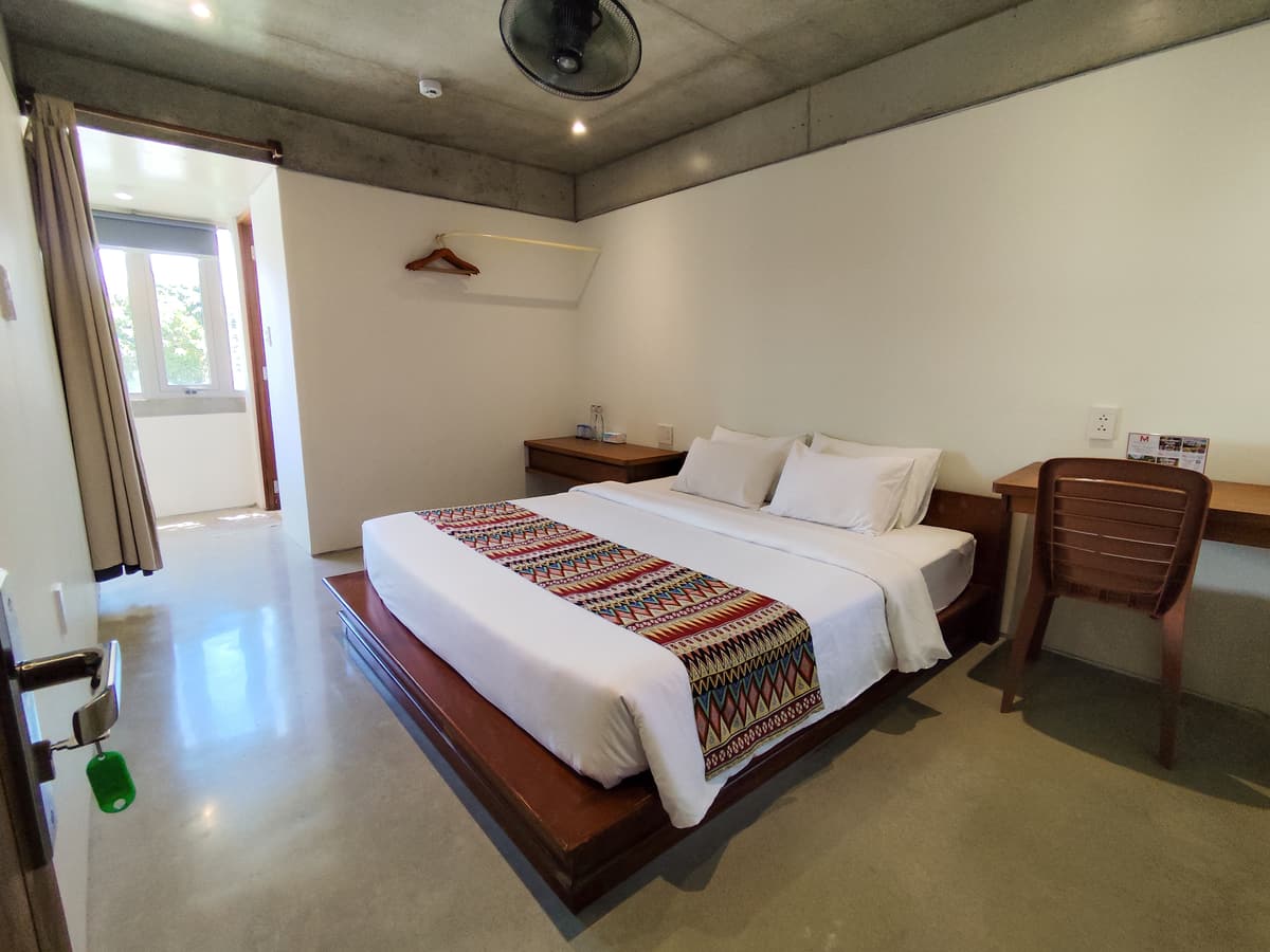 Bright, airy double room
